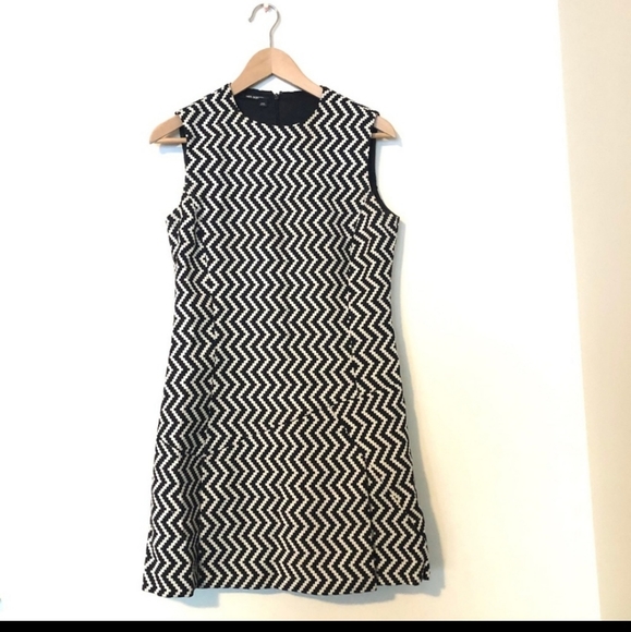 Black and White Pattern Dress | Neil Barrett - Picture 1 of 6